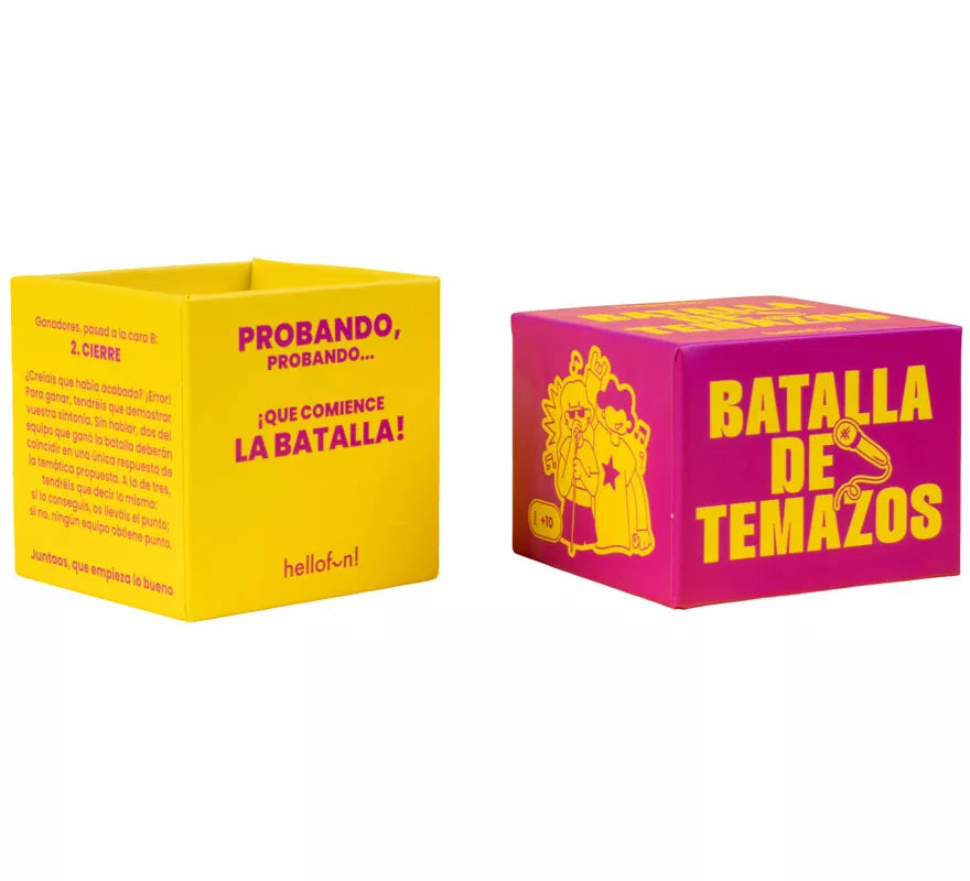 Translation missing: it.Juego de Mesa Batalla De Temazos