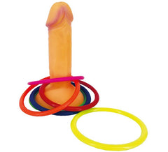 Gioco del pene con anelli colorati