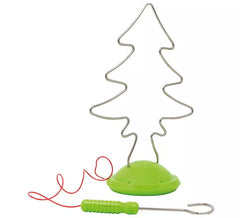 Gioco di Silhouette dell'Albero di Natale Elettrico da 21x15 cm