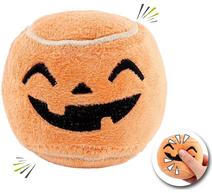 Translation missing: it.Juguete Mascota Pelota Calabaza de 9.5x8.5 cm