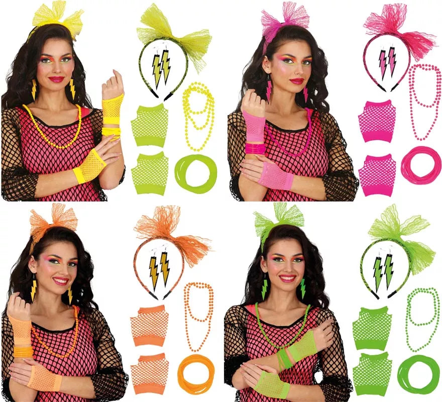 Translation missing: it.Kit Años 80 para mujer en varios colores
