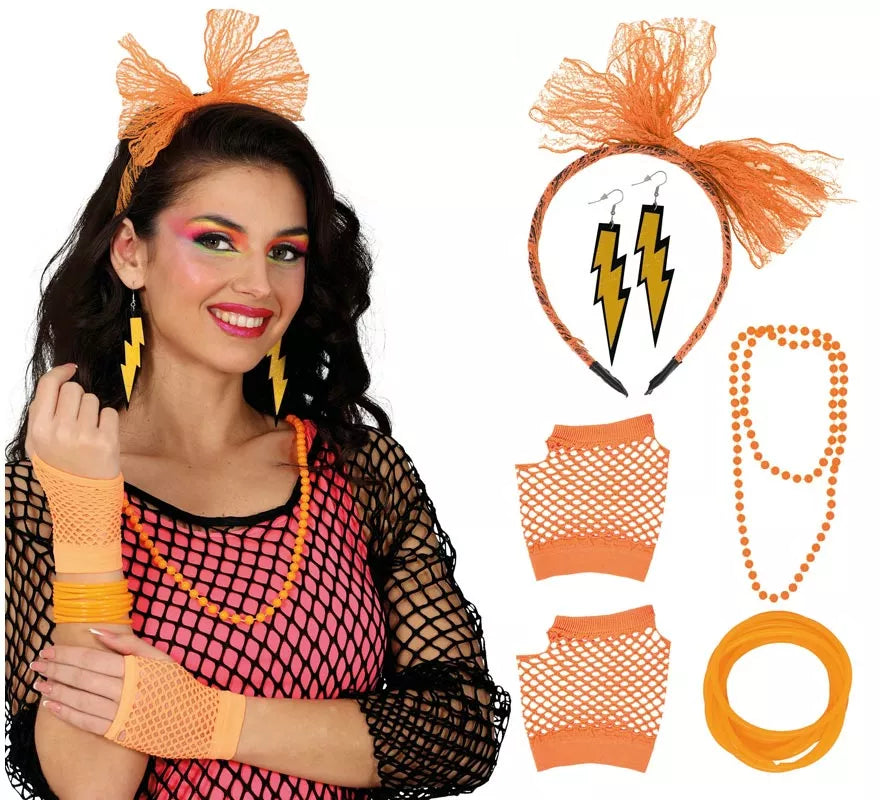 Kit Años 80 para mujer en varios colores