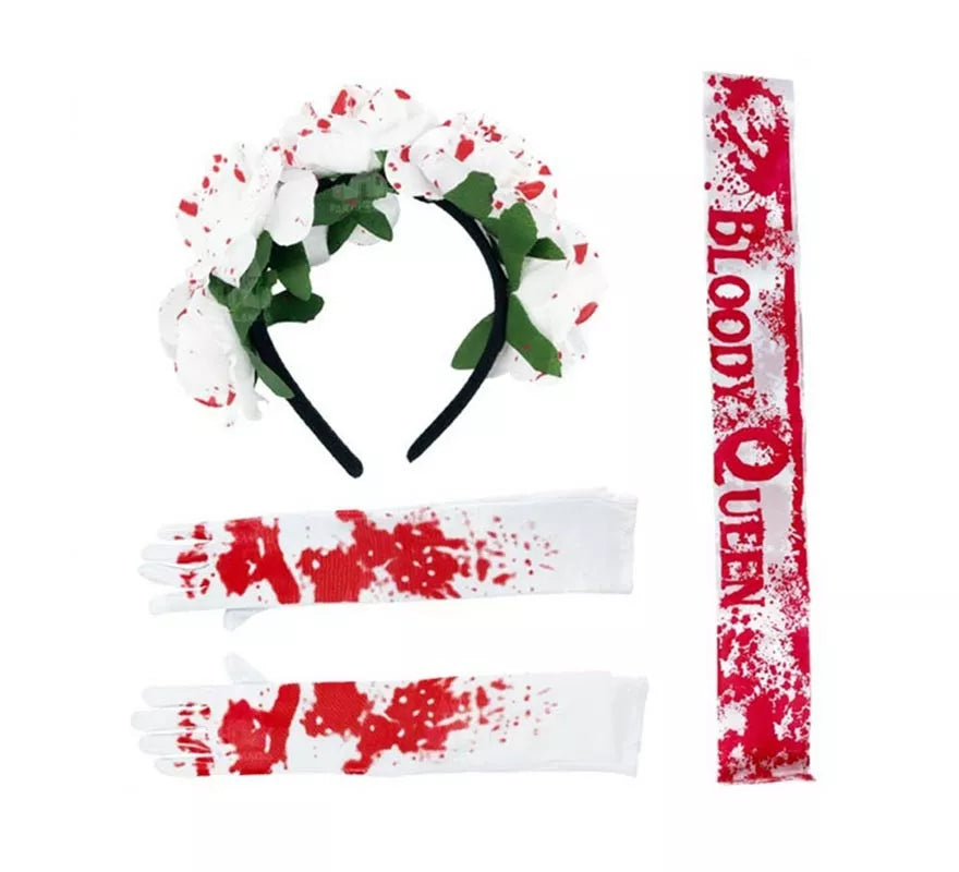 Translation missing: it.Kit Bloody Queen: Diadema, Banda y Guantes