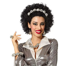Disco Balls Kit: Diadema, orecchini, anello, bracciale e collana