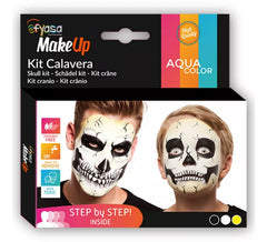 Teschio Kit di 3 Colori all'Acqua di 3X2 gr