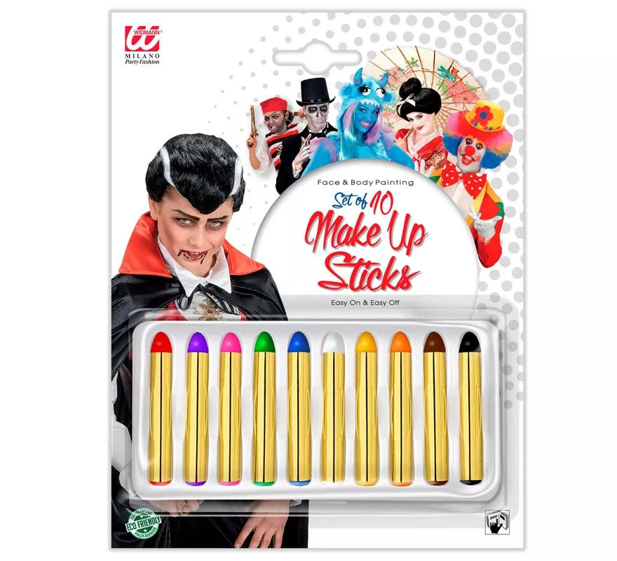 Translation missing: it.Kit de 10 Barras Maquillaje 24 ml