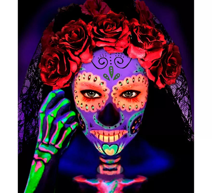 Kit de 5 Barras Maquillaje Fluorescente