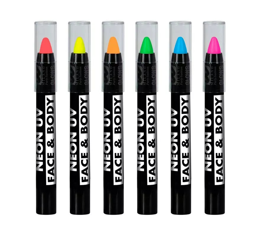 Translation missing: it.Kit de 6 Barras Maquillaje Fluorescente
