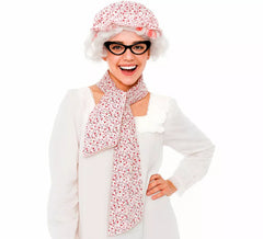 Kit della nonna: occhiali, cappello e sciarpa