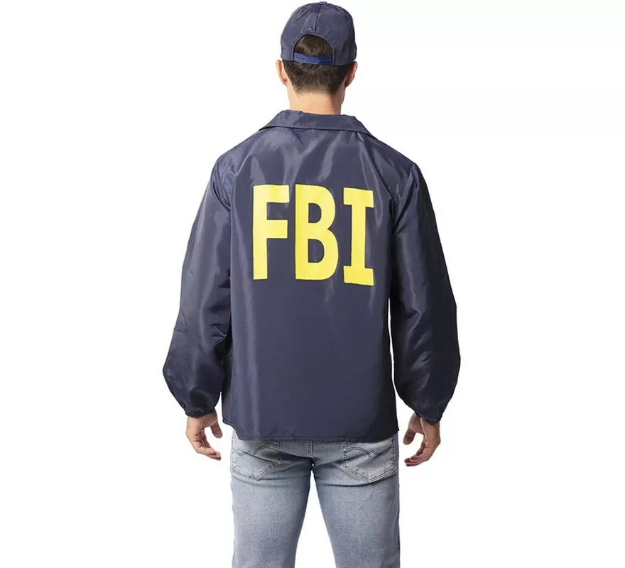 Translation missing: it.Kit de Agente FBI adulto: Chaqueta y gorra