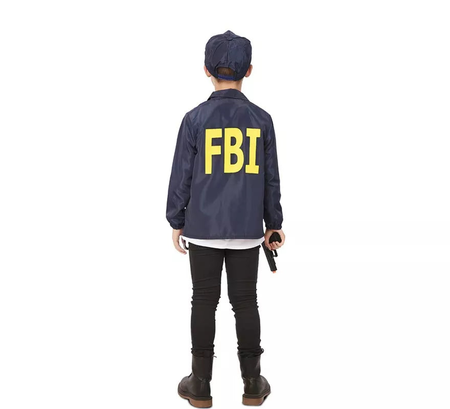 Translation missing: it.Kit de Agente FBI infantil: Chaqueta y gorra