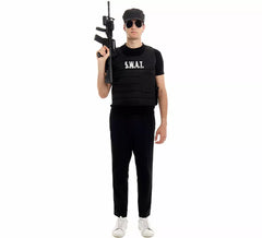 Kit agente Swat per uomo