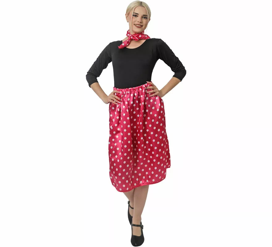 Translation missing: it.Kit de Años 50 de rasete para mujer: Pañuelo y Falda