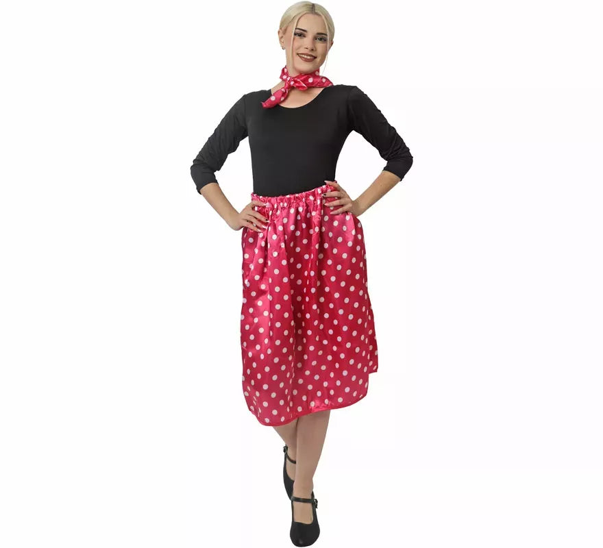 Translation missing: it.Kit de Años 50 de rasete para mujer: Pañuelo y Falda
