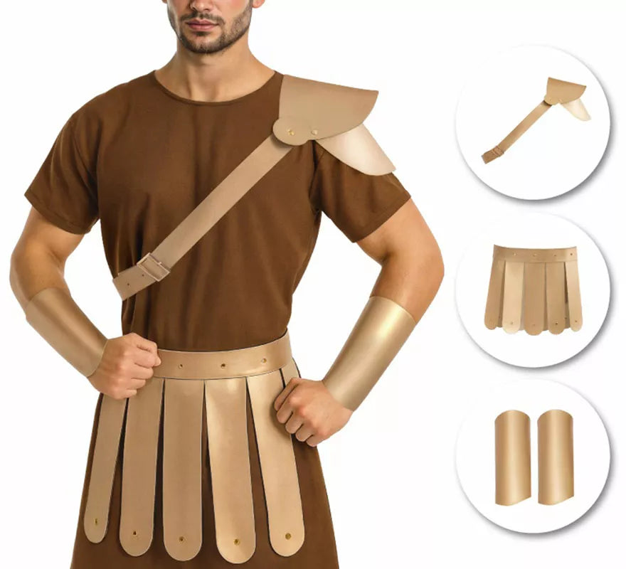 Kit de Armadura de Gladiador Romano para hombre