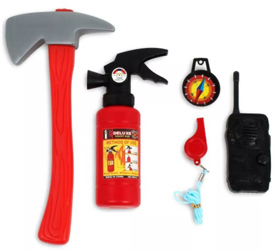 Translation missing: es.Kit de Bombero: Pito, Walkie, Hacha, Brújula y Extintor