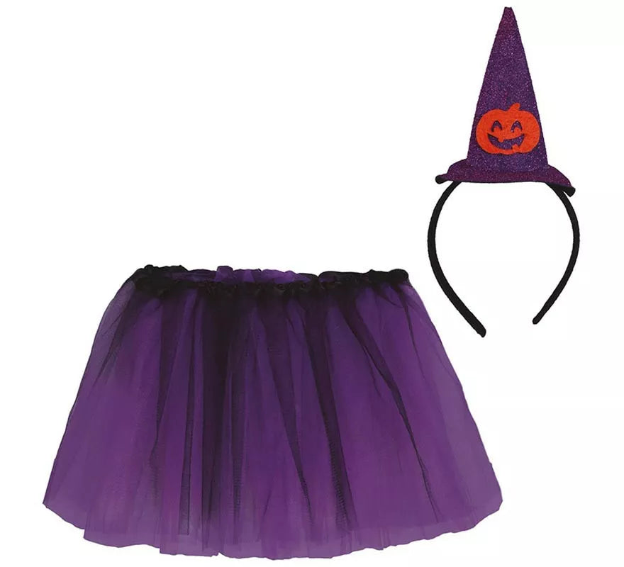 Translation missing: it.Kit de Brujita Infantil: Tutú y Diadema 30 cm