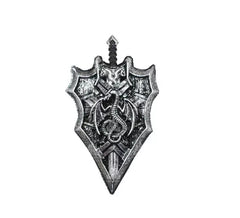 Kit de Caballero Medieval: Escudo y Espada dragón de juguete de 61 cm