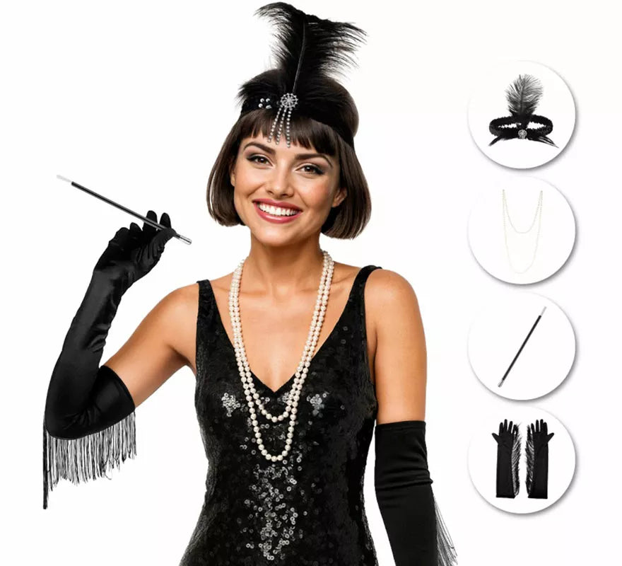 Translation missing: es.Kit de Cabaret Años 20 para mujer