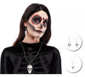 Kit de Calavera: Collar y Pendientes