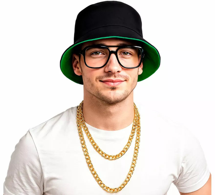 Translation missing: es.Kit de Cantante Hip-hop: Gorro, Gafas y Collar