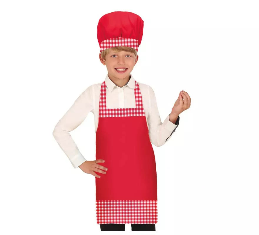 Translation missing: it.Kit de Cocinero infantil: Gorro y Delantal en varios colores