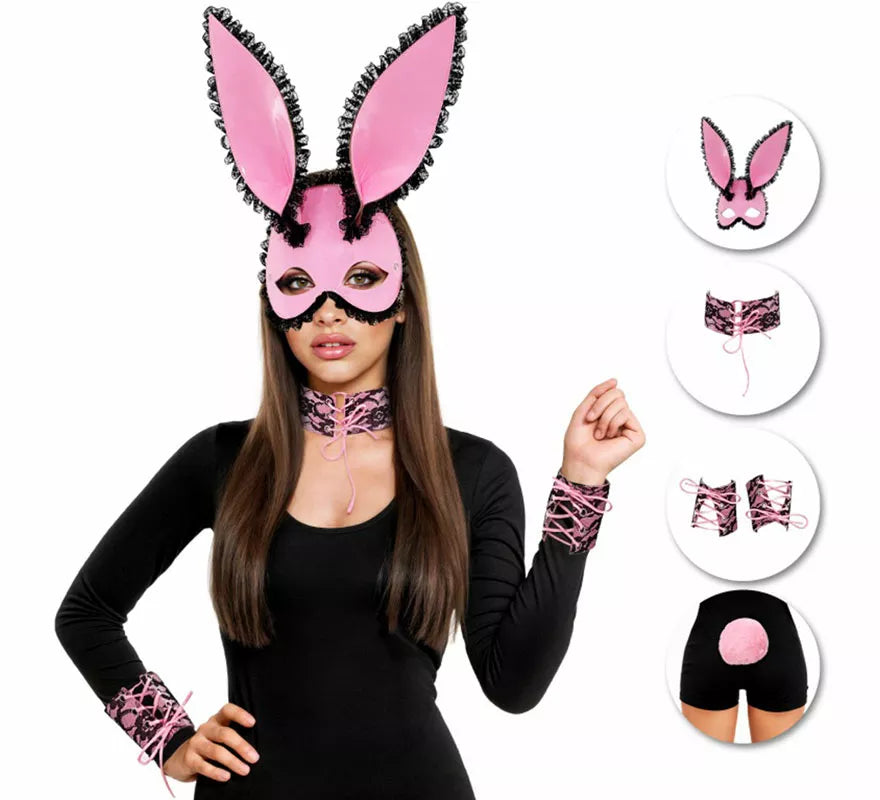 Translation missing: it.Kit de Conejita rosa para mujer