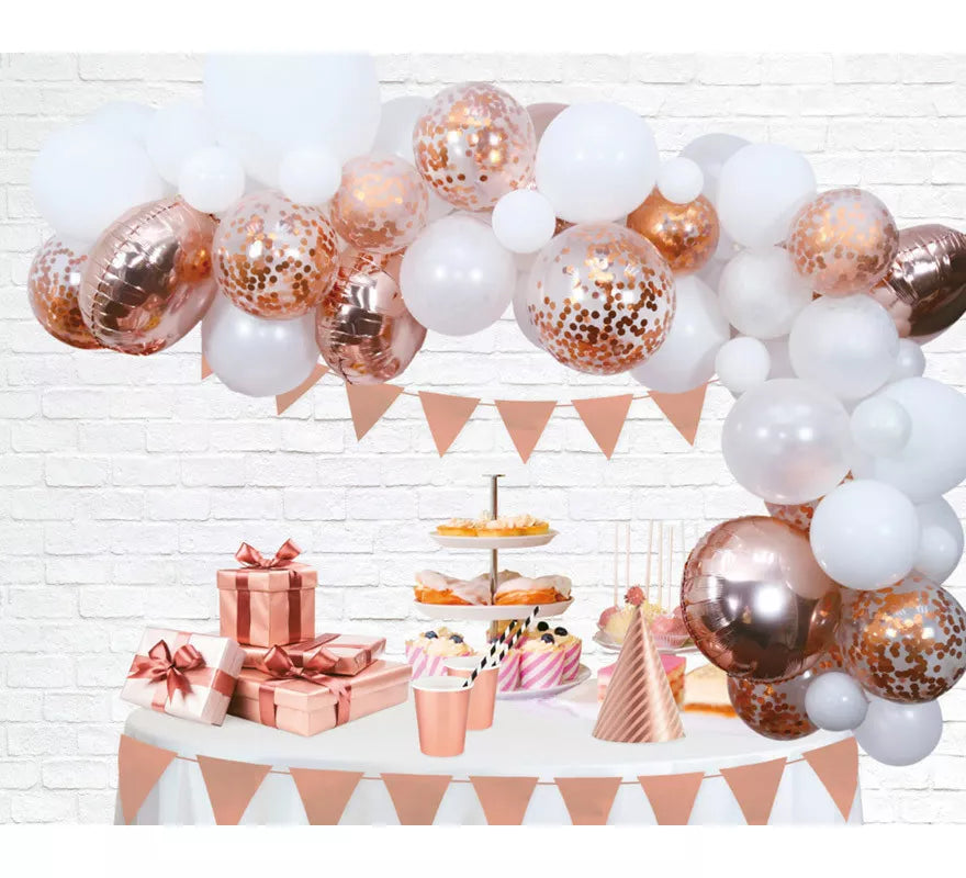Translation missing: it.Kit de Decoración con Globos Oro Rosa