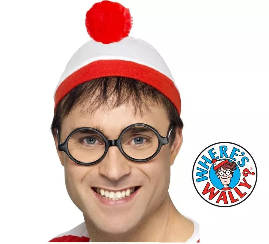 Translation missing: es.Kit de Dónde está Wally: Gorro y Gafas