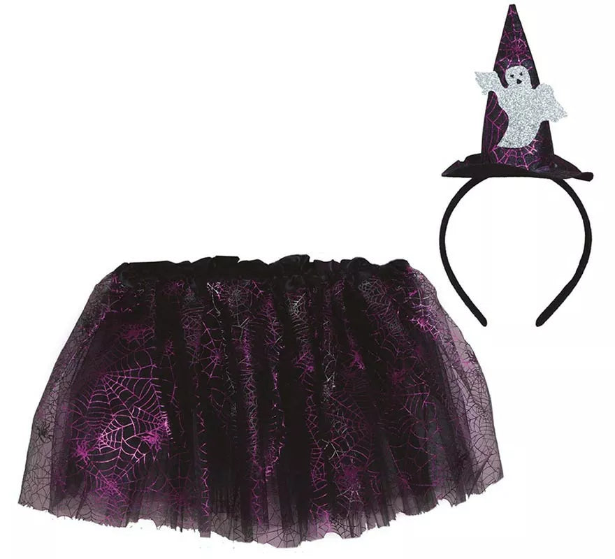 Translation missing: it.Kit de Fantasma Infantil: Tutú y Diadema 30 cm