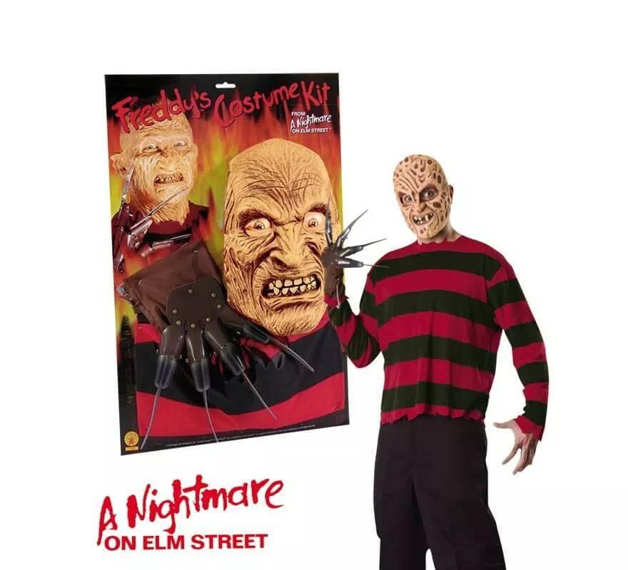 Translation missing: it.Kit de Freddy Krueger en blister para Halloween