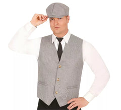 Kit de Gánster adulto: Gorro y Chaleco