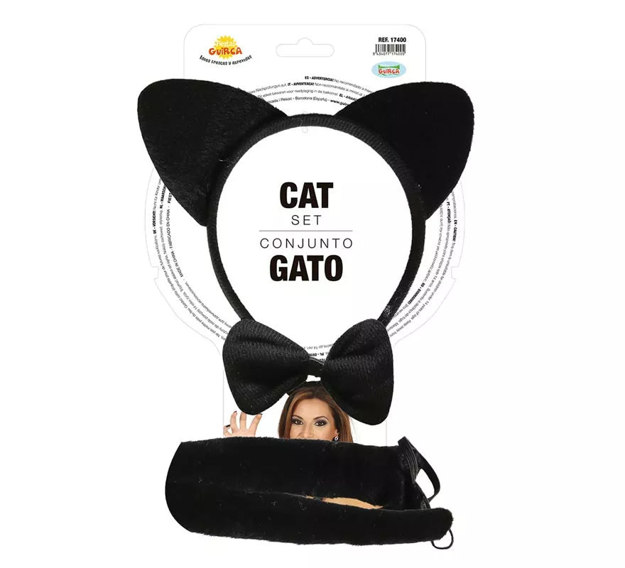 Translation missing: it.Kit de Gatita: Oreja, Pajarita y Cola