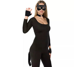 Kit per gatti: maschera, collare, guanti e coda