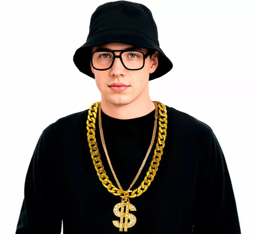 Translation missing: it.Kit de Hip-hop: Gorro, Gafas, Collar y Colgante