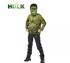 Kit Hulk per bambini: top simulato e maschera