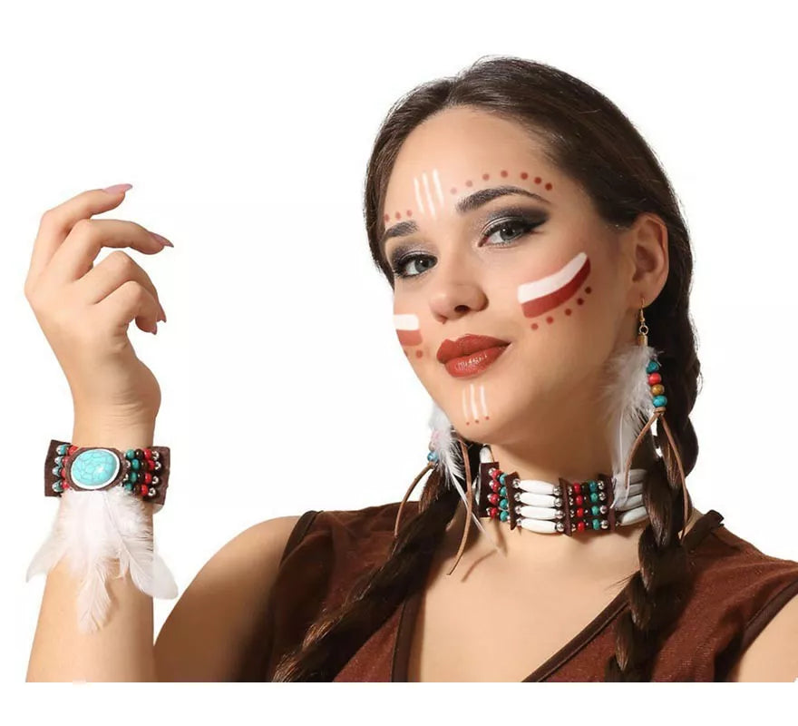 Translation missing: es.Kit de India: Pendientes, Collar y Pulsera