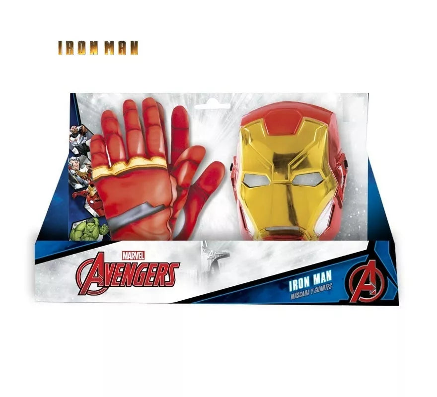 Translation missing: it.Kit de Iron Man infantil: Guantes y Máscara