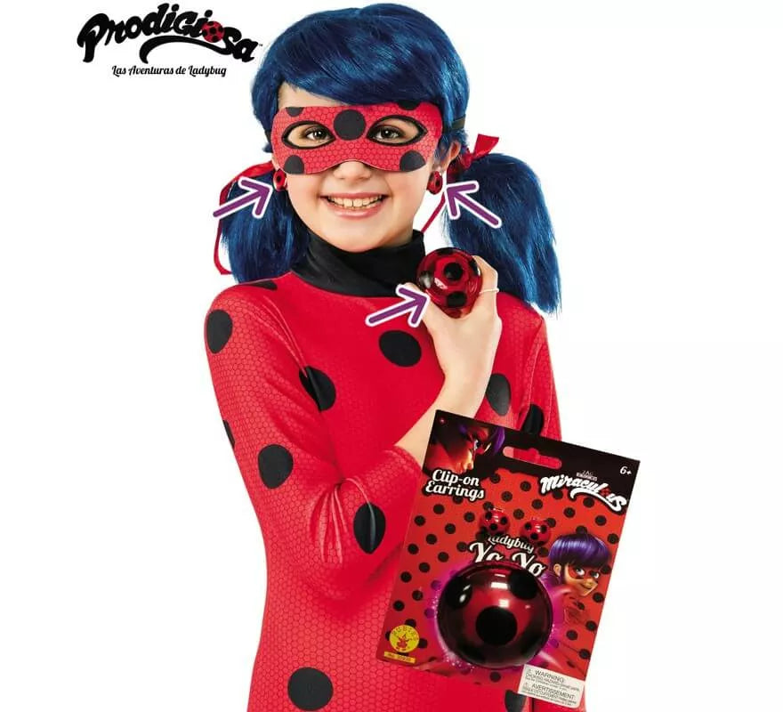 Translation missing: it.Kit de Ladybug: Yo-Yo y Pendientes