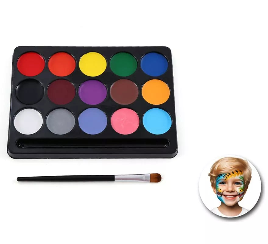 Translation missing: es.Kit de Maquillaje básico: 15 colores y brocha