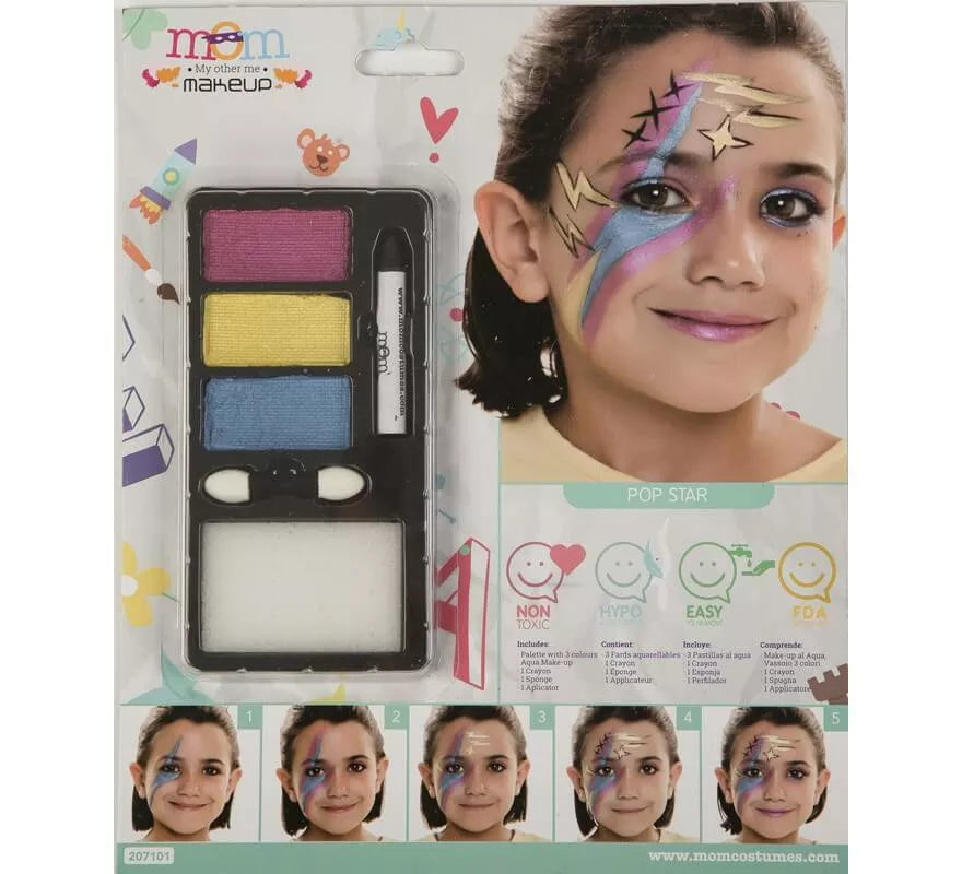 Translation missing: it.Kit de Maquillaje Brillante Estrella Pop