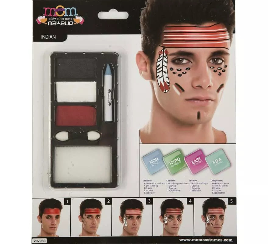 Translation missing: it.Kit de Maquillaje de Indio adulto