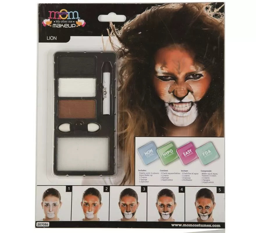 Translation missing: it.Kit de Maquillaje de León adulto