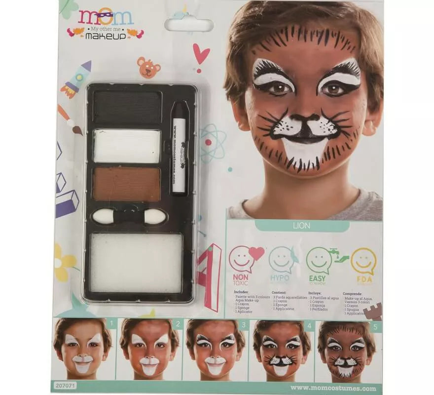 Translation missing: it.Kit de Maquillaje de León infantil