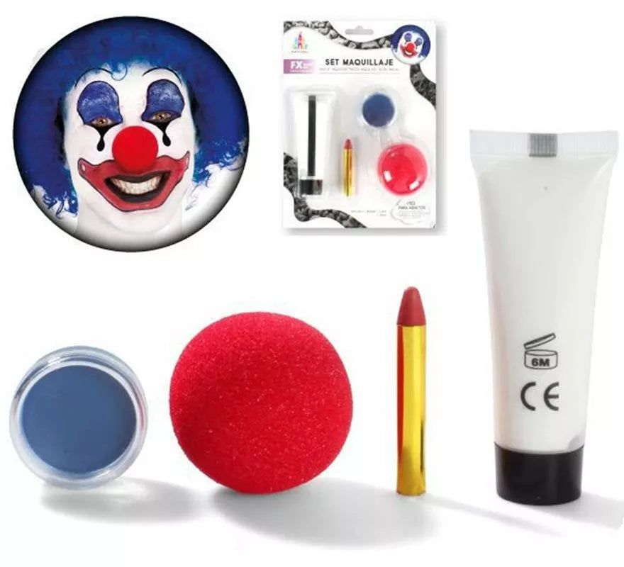 Translation missing: es.Kit de Maquillaje de Payaso con Nariz