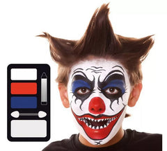Kit diabolico per il trucco da clown