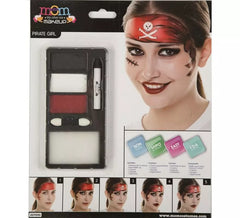 Kit de Maquillaje de Pirata mujer