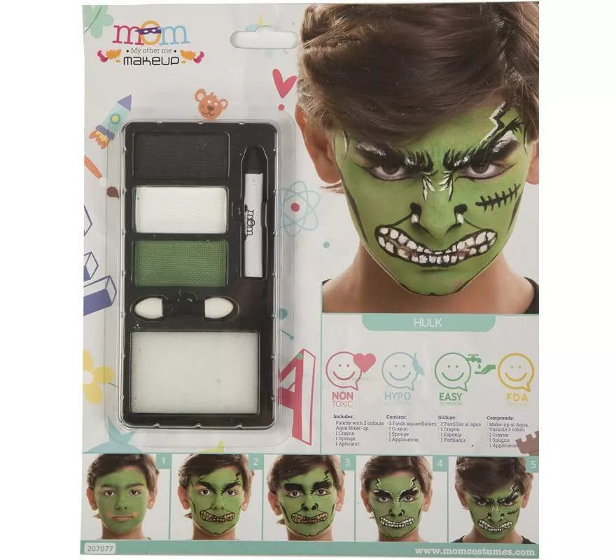 Translation missing: it.Kit de Maquillaje de Superhéroe verde