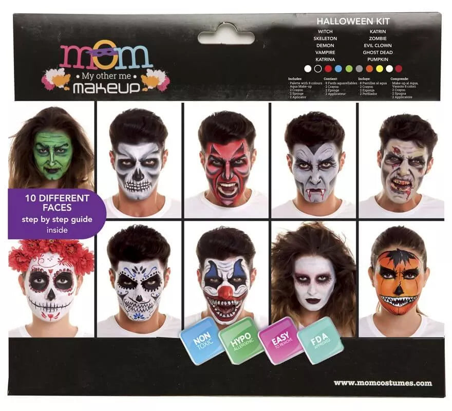 Translation missing: it.Kit de Maquillaje Deluxe Halloween adultos