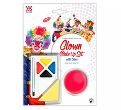 Kit de Maquillaje Payaso con Nariz